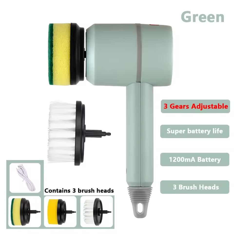 Multi-Functional Electric Cleaning Brush