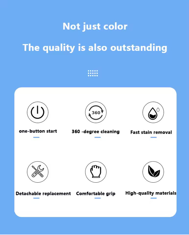 Multi-Functional Electric Cleaning Brush