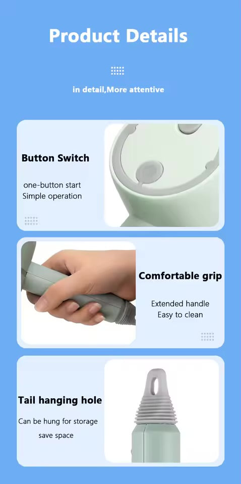 Multi-Functional Electric Cleaning Brush